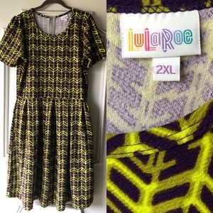 LuLaRoe Amelia 2XL Dress NWOT
